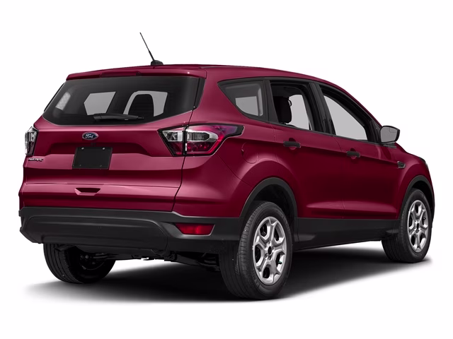 2017 Ruby Red Metallic Tinted Clearcoat Ford Escape SE FWD