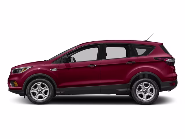 2017 Ruby Red Metallic Tinted Clearcoat Ford Escape SE FWD