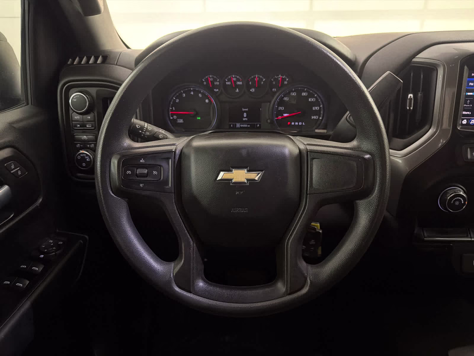 2020 Black Chevrolet Silverado 1500 Custom 4X4 Truck