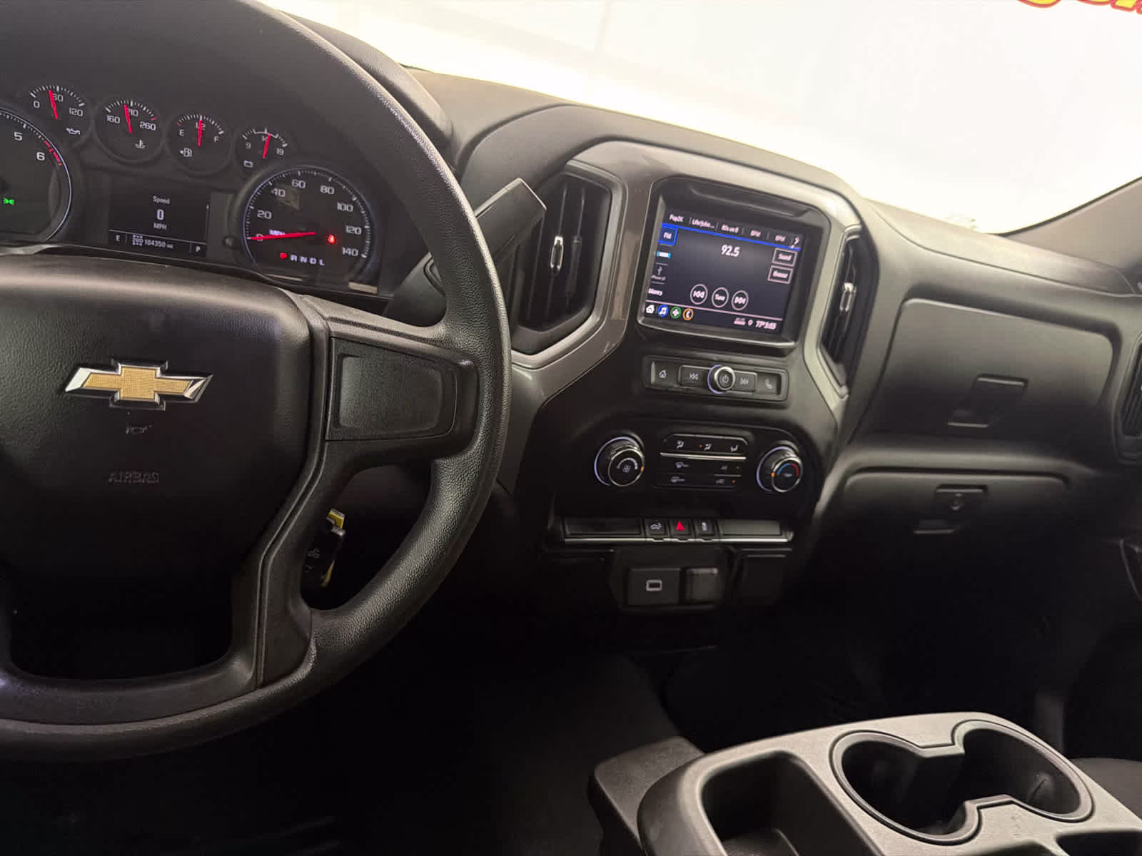 2020 Black Chevrolet Silverado 1500 Custom 4X4 Truck
