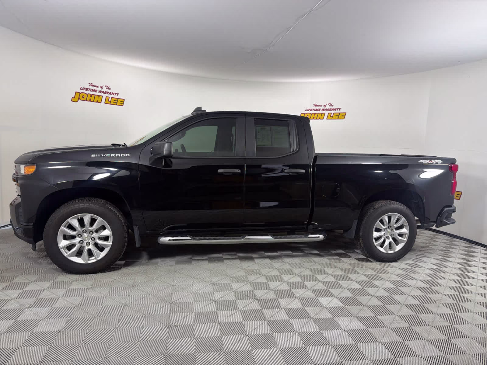 2020 Black Chevrolet Silverado 1500 Custom 4X4 Truck