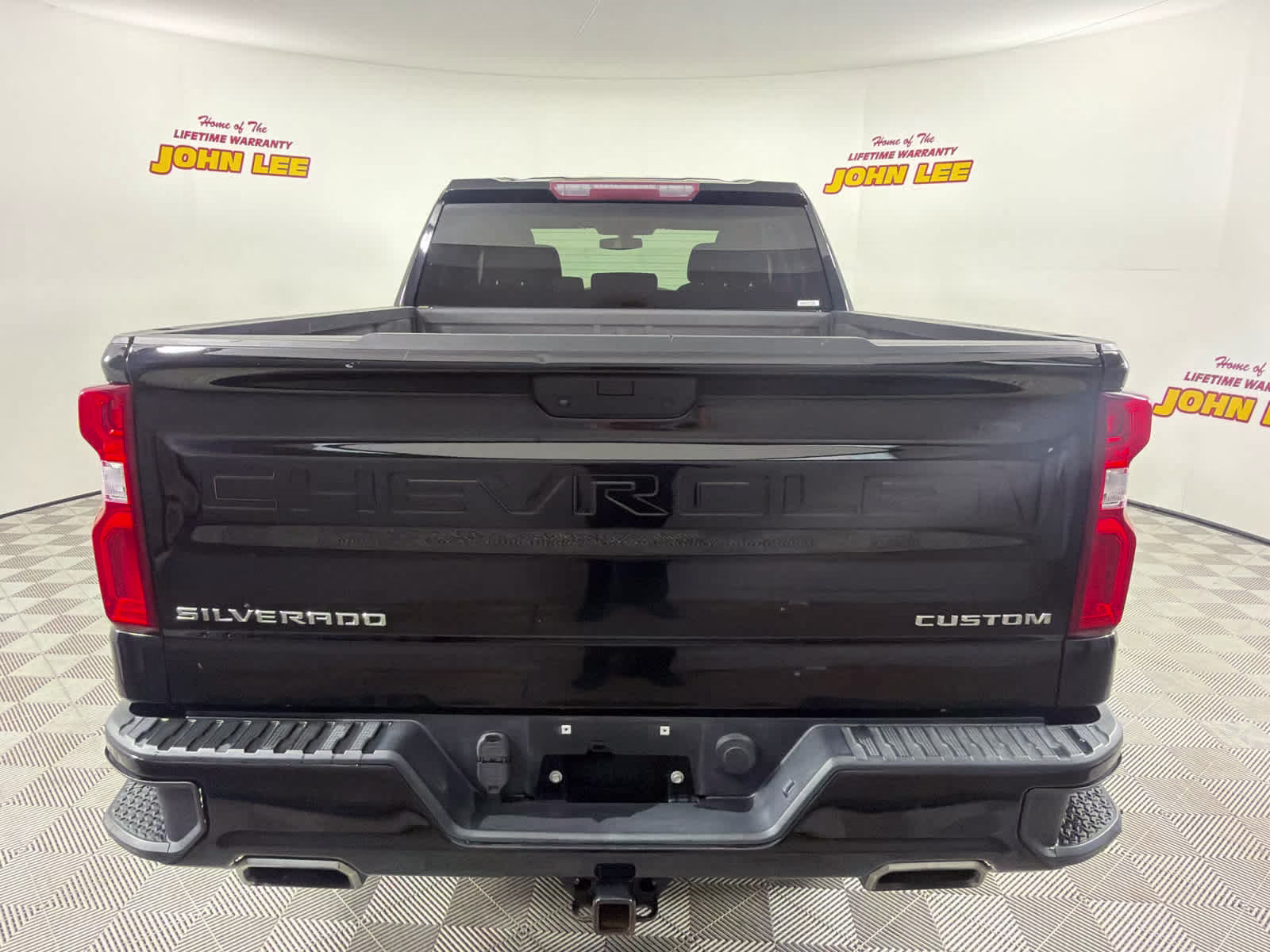 2020 Black Chevrolet Silverado 1500 Custom 4X4 Truck