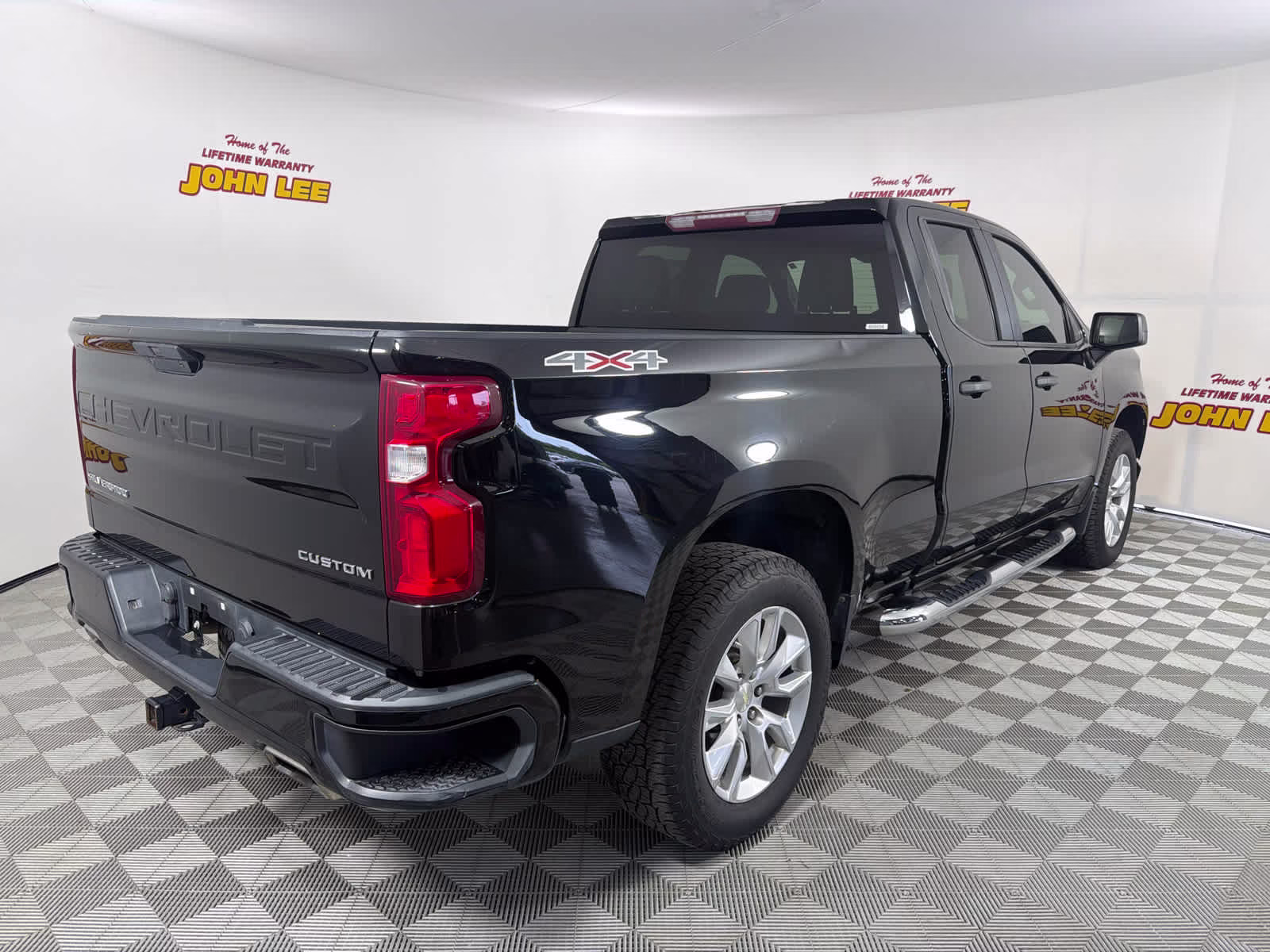 2020 Black Chevrolet Silverado 1500 Custom 4X4 Truck