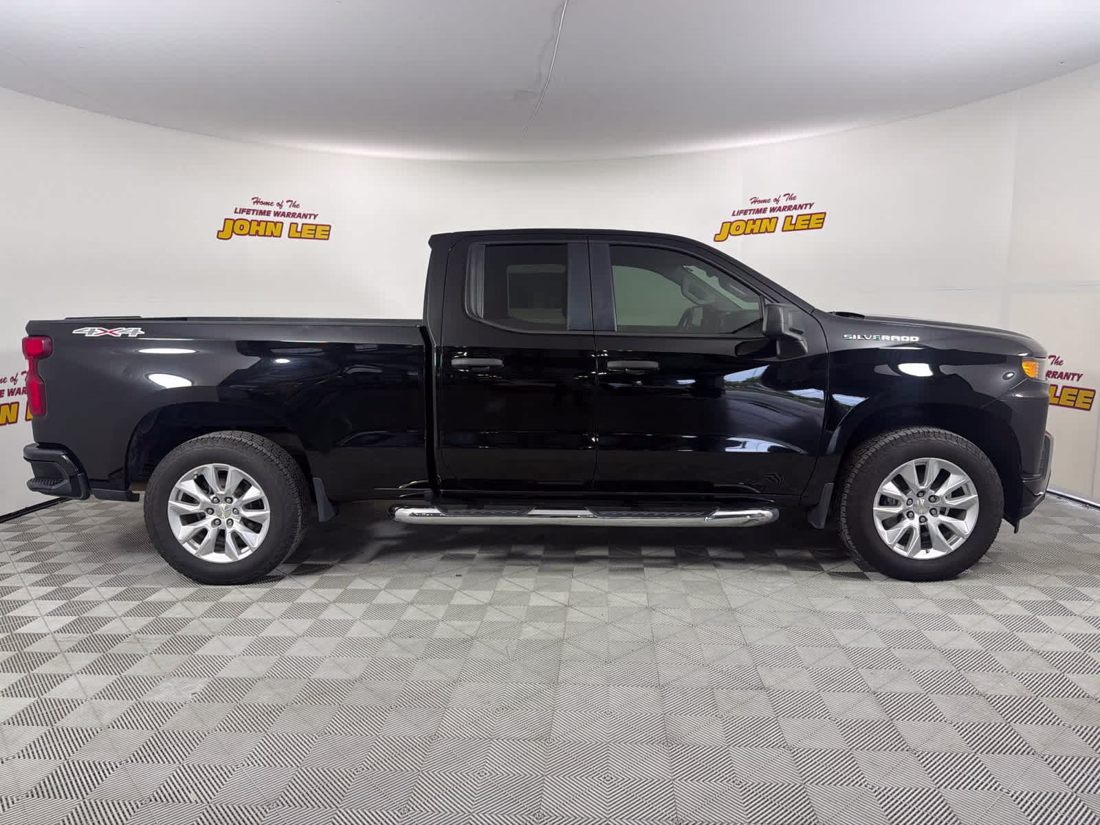 2020 Black Chevrolet Silverado 1500 Custom 4X4 Truck