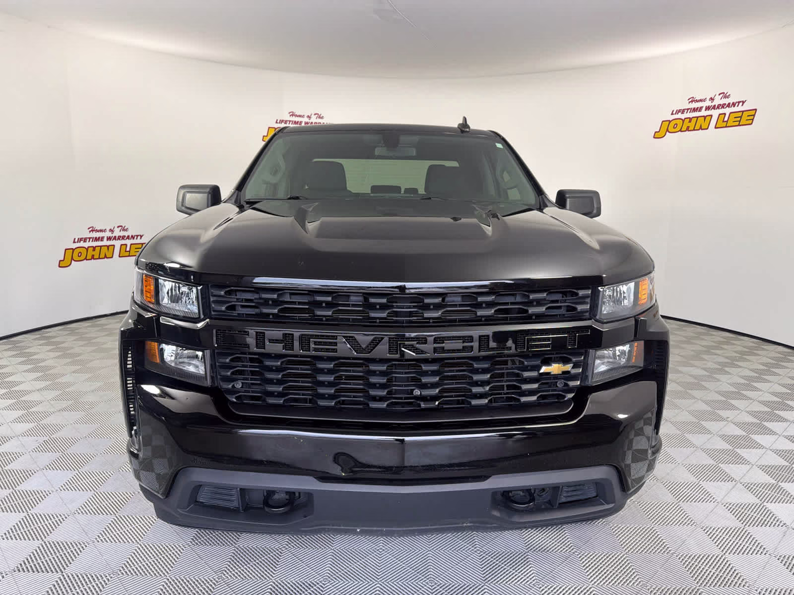 2020 Black Chevrolet Silverado 1500 Custom 4X4 Truck