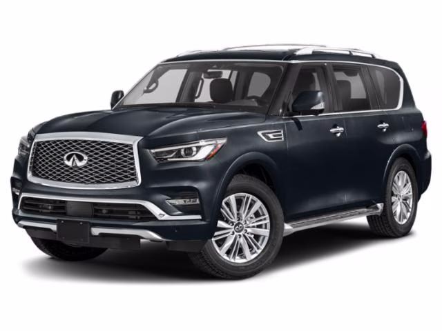 2024 Hermosa Blue INFINITI QX80 LUXE 4X4