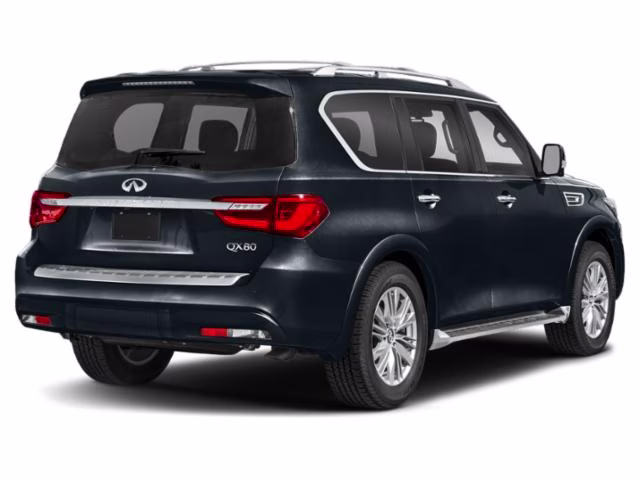 2024 Hermosa Blue INFINITI QX80 LUXE 4X4