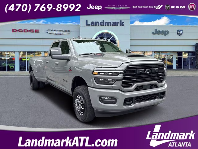 2026 Ceramic Gray Clearcoat Ram 3500 Laramie 4X4 Truck