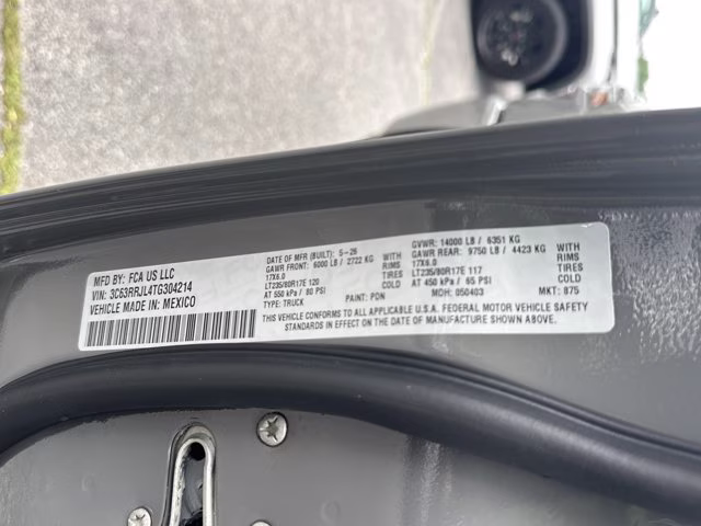 2026 Ceramic Gray Clearcoat Ram 3500 Laramie 4X4 Truck