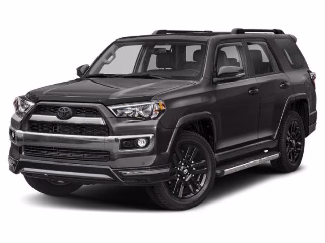 2019 White Toyota 4Runner SR5 2WD RWD SUV