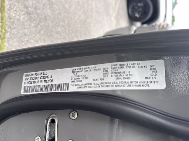2026 Ceramic Gray Clearcoat Ram 3500 Laramie 4X4 Truck
