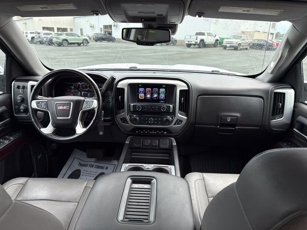 2018 Summit White GMC Sierra 1500 SLT 4X4 Truck