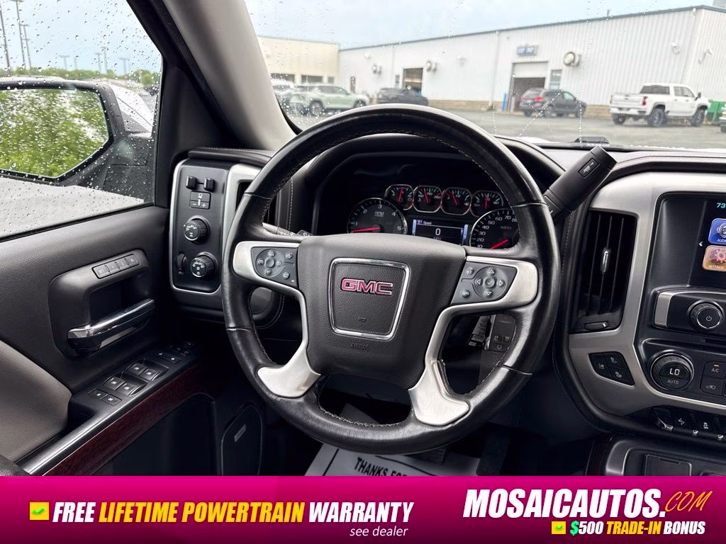 2018 Summit White GMC Sierra 1500 SLT 4X4 Truck