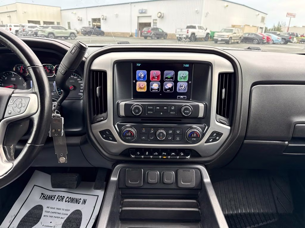 2018 Summit White GMC Sierra 1500 SLT 4X4 Truck
