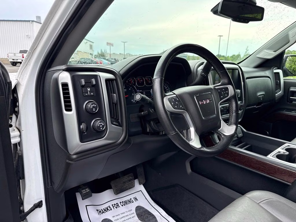 2018 Summit White GMC Sierra 1500 SLT 4X4 Truck