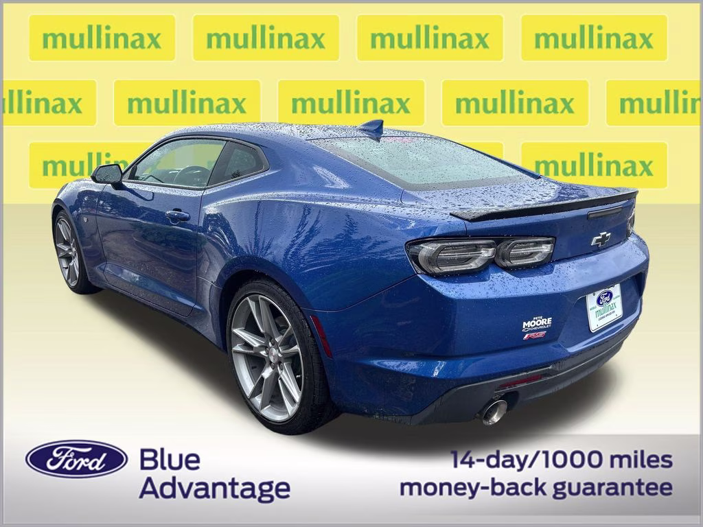 2022 Riverside Blue Metallic Chevrolet Camaro 2LT RWD Coupe