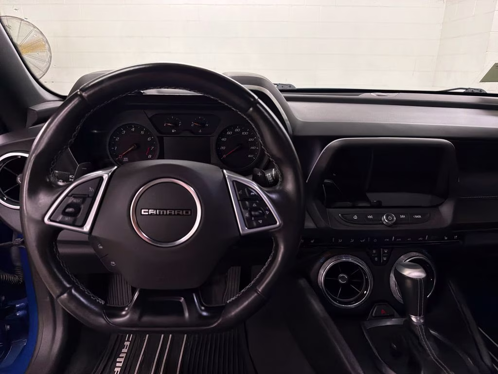 2022 Riverside Blue Metallic Chevrolet Camaro 2LT RWD Coupe