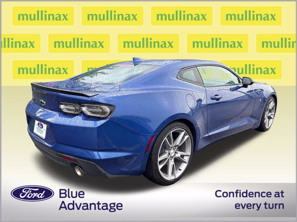 2022 Riverside Blue Metallic Chevrolet Camaro 2LT RWD Coupe
