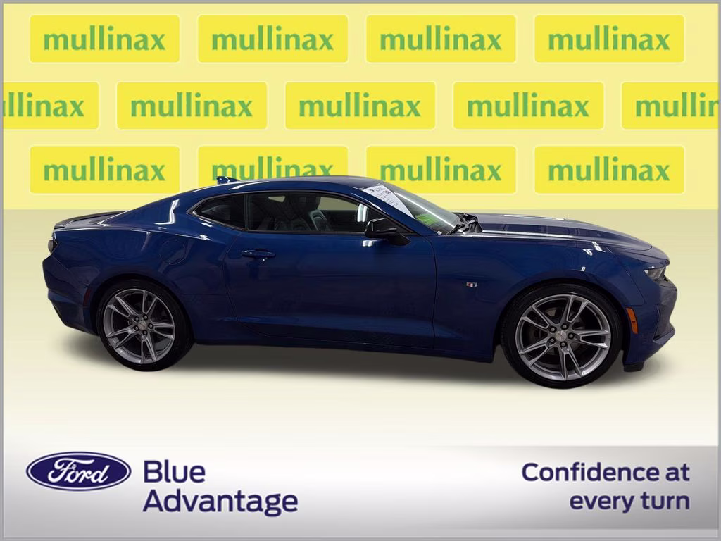 2022 Riverside Blue Metallic Chevrolet Camaro 2LT RWD Coupe