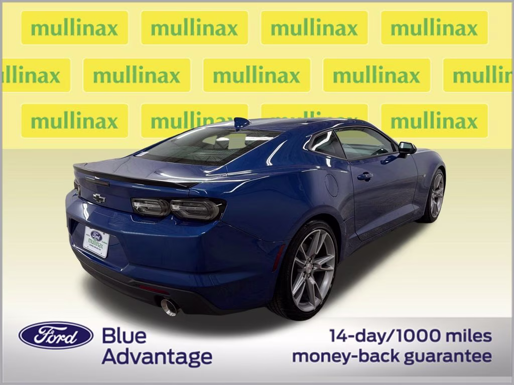 2022 Riverside Blue Metallic Chevrolet Camaro 2LT RWD Coupe