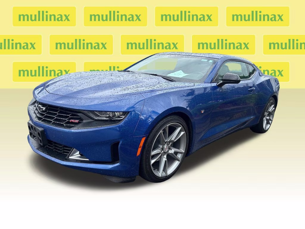 2022 Riverside Blue Metallic Chevrolet Camaro 2LT RWD Coupe