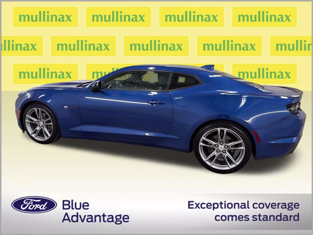 2022 Riverside Blue Metallic Chevrolet Camaro 2LT RWD Coupe