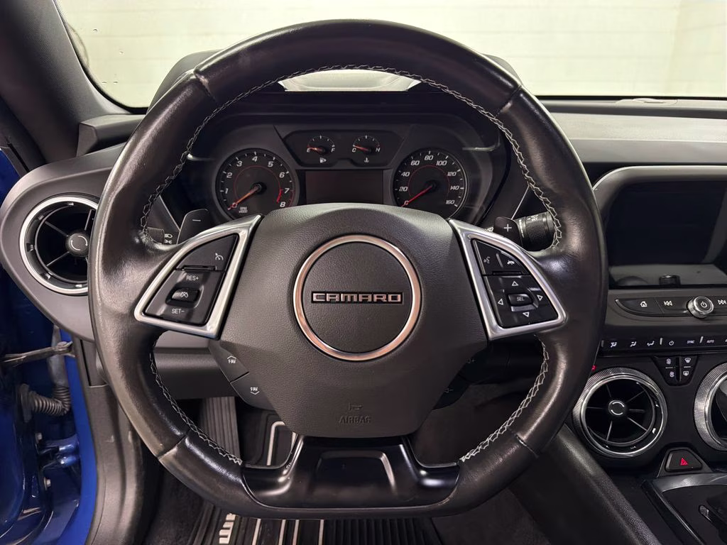 2022 Riverside Blue Metallic Chevrolet Camaro 2LT RWD Coupe