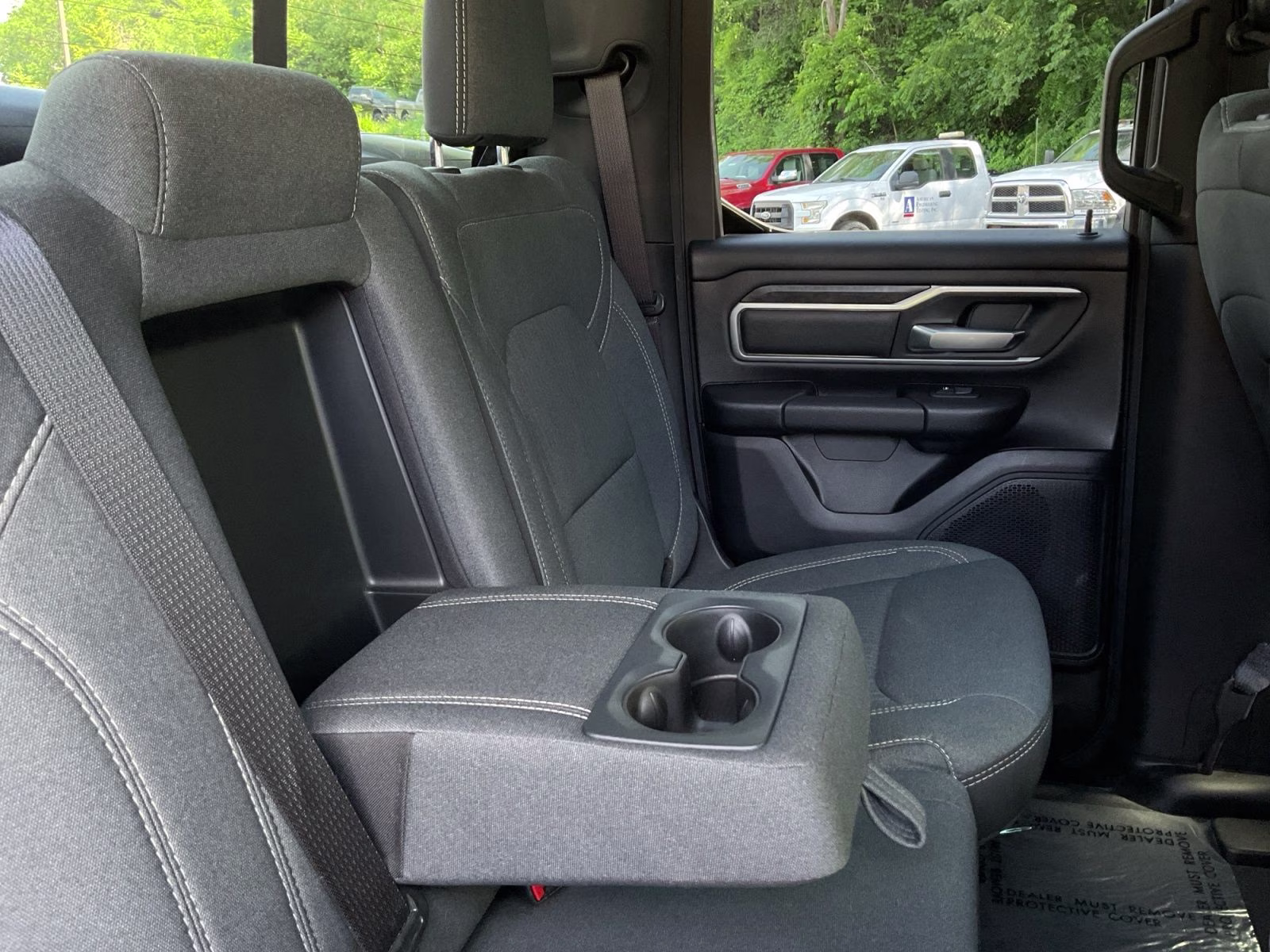 2021 Diamond Black Crystal Pearlcoat Ram 1500 Big Horn/Lone Star 4X4 Truck
