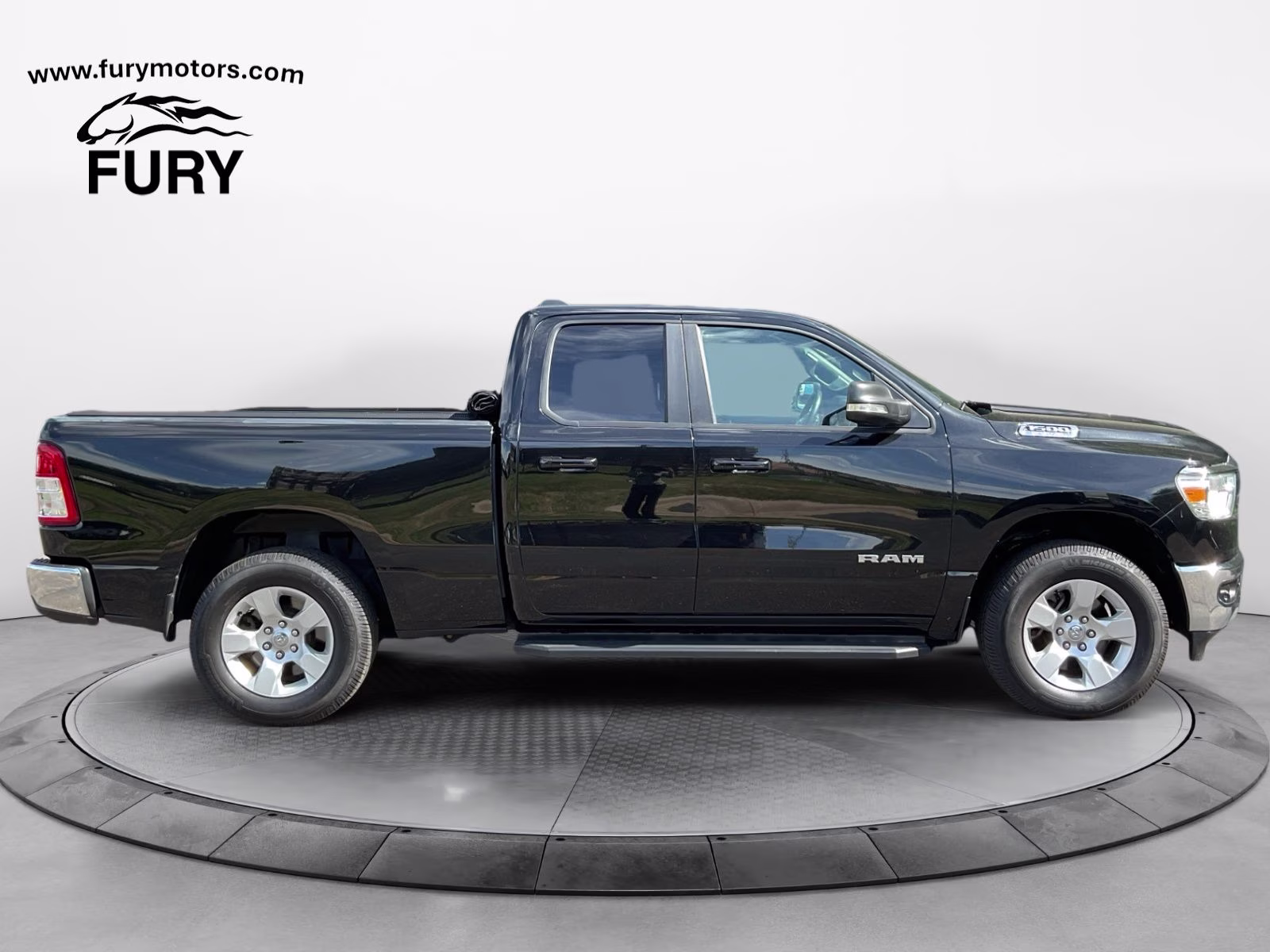 2021 Diamond Black Crystal Pearlcoat Ram 1500 Big Horn/Lone Star 4X4 Truck