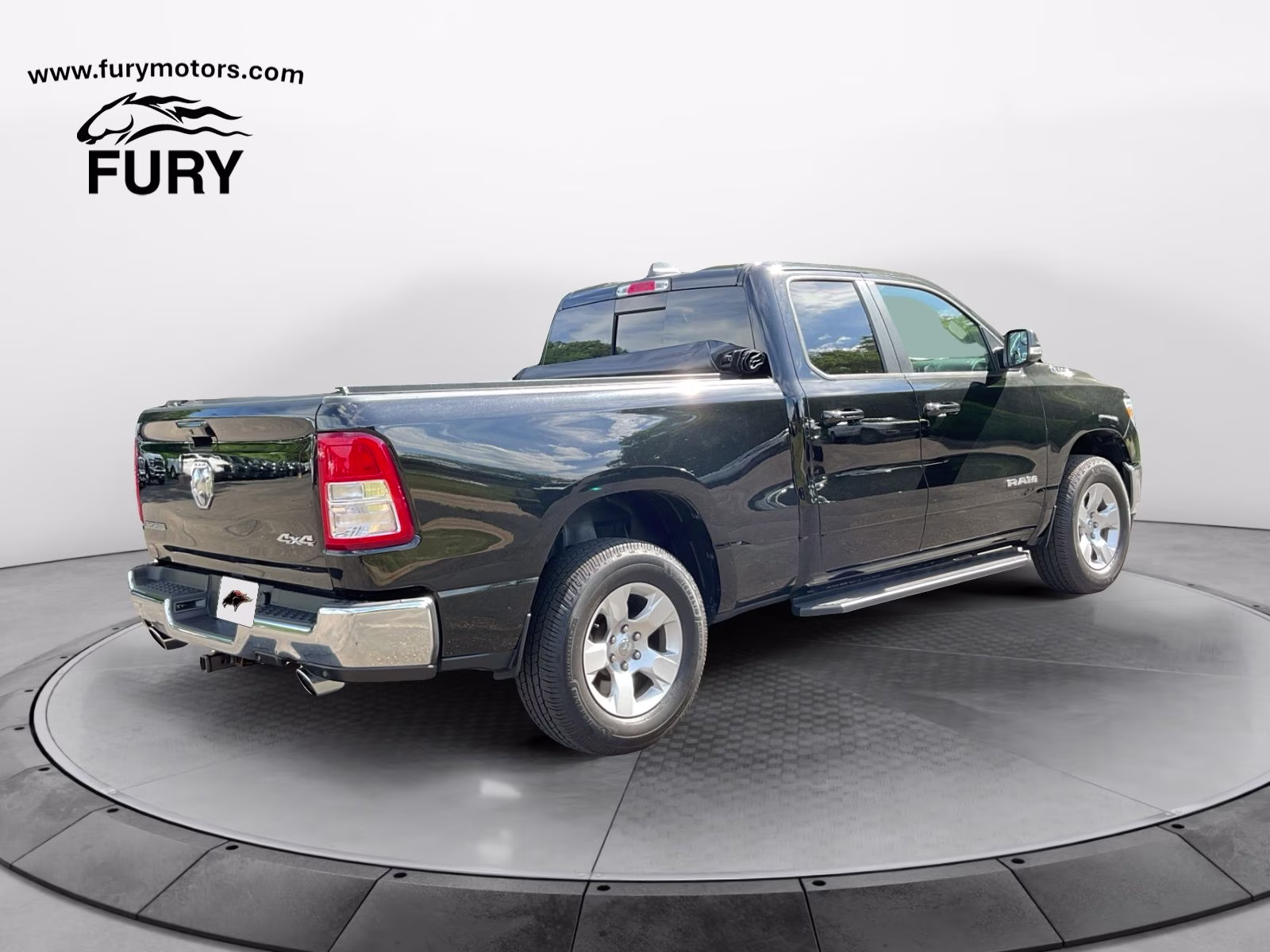 2021 Diamond Black Crystal Pearlcoat Ram 1500 Big Horn/Lone Star 4X4 Truck