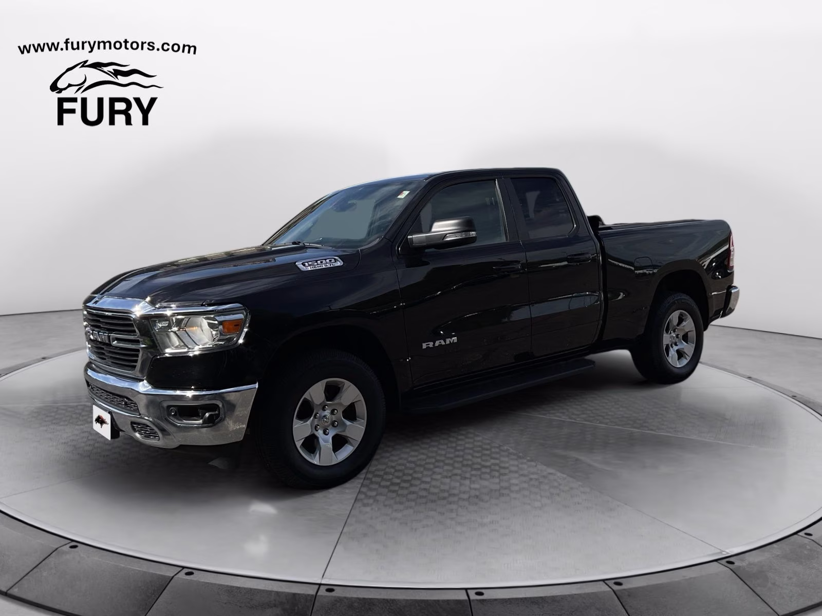 2021 Diamond Black Crystal Pearlcoat Ram 1500 Big Horn/Lone Star 4X4 Truck