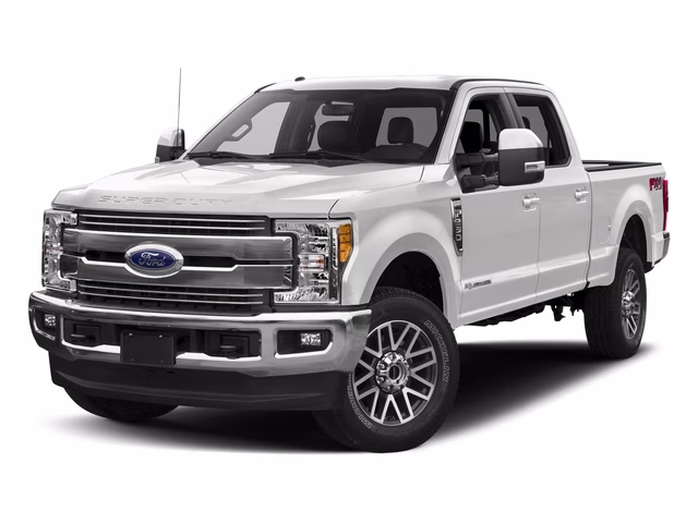 2017 Oxford White Ford Super Duty F-250 SRW Lariat 4X4 Truck
