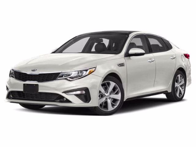 2019 Snow White Pearl Kia Optima S FWD Sedan