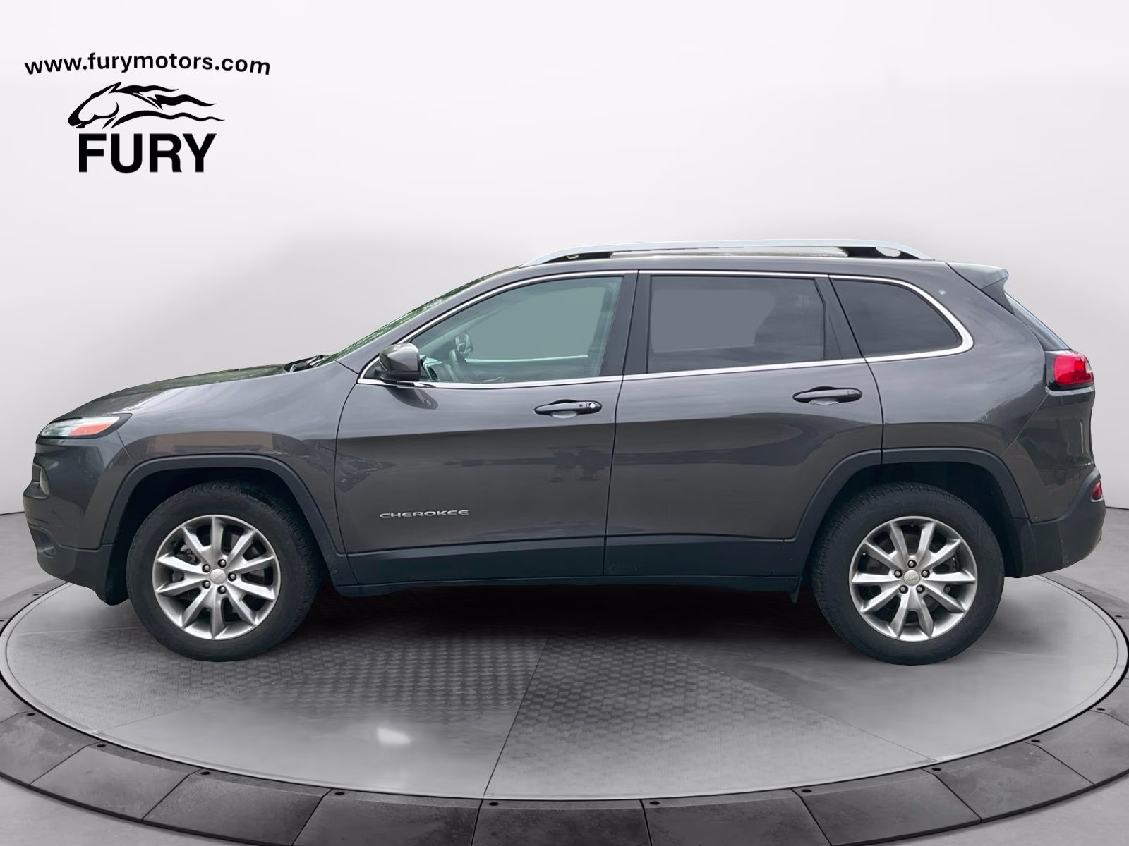 2017 Granite Crystal Metallic Clearcoat Jeep Cherokee Limited 4X4 SUV