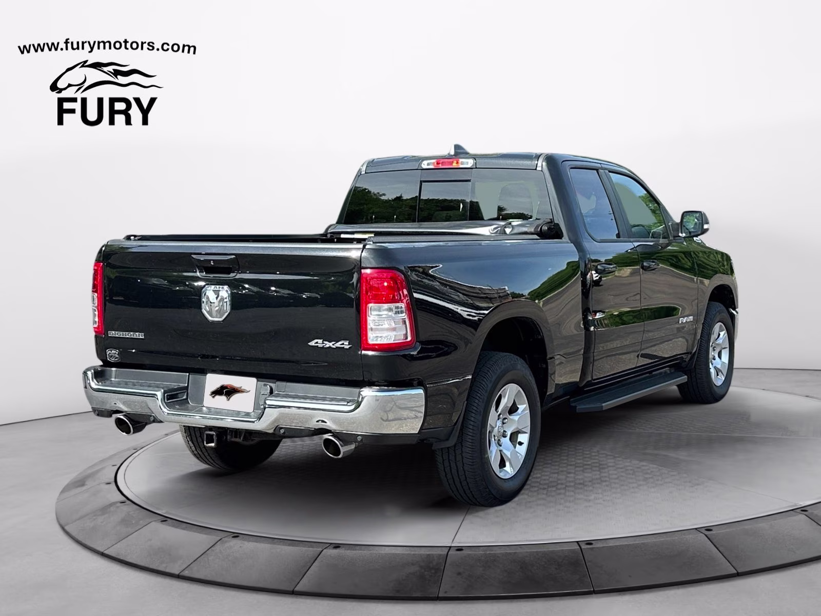 2021 Diamond Black Crystal Pearlcoat Ram 1500 Big Horn/Lone Star 4X4 Truck