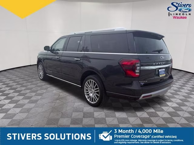2022 Dark Matter Metallic Ford Expedition Max Platinum 4X4 SUV