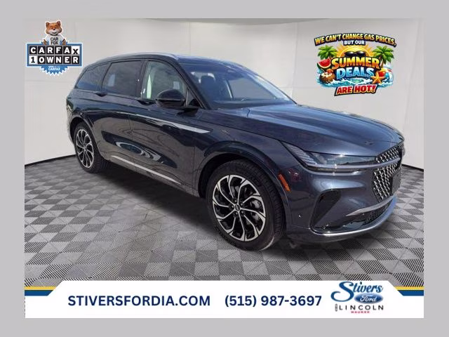 2024 Blue Panther Metallic Clearcoat Lincoln Nautilus Reserve AWD SUV