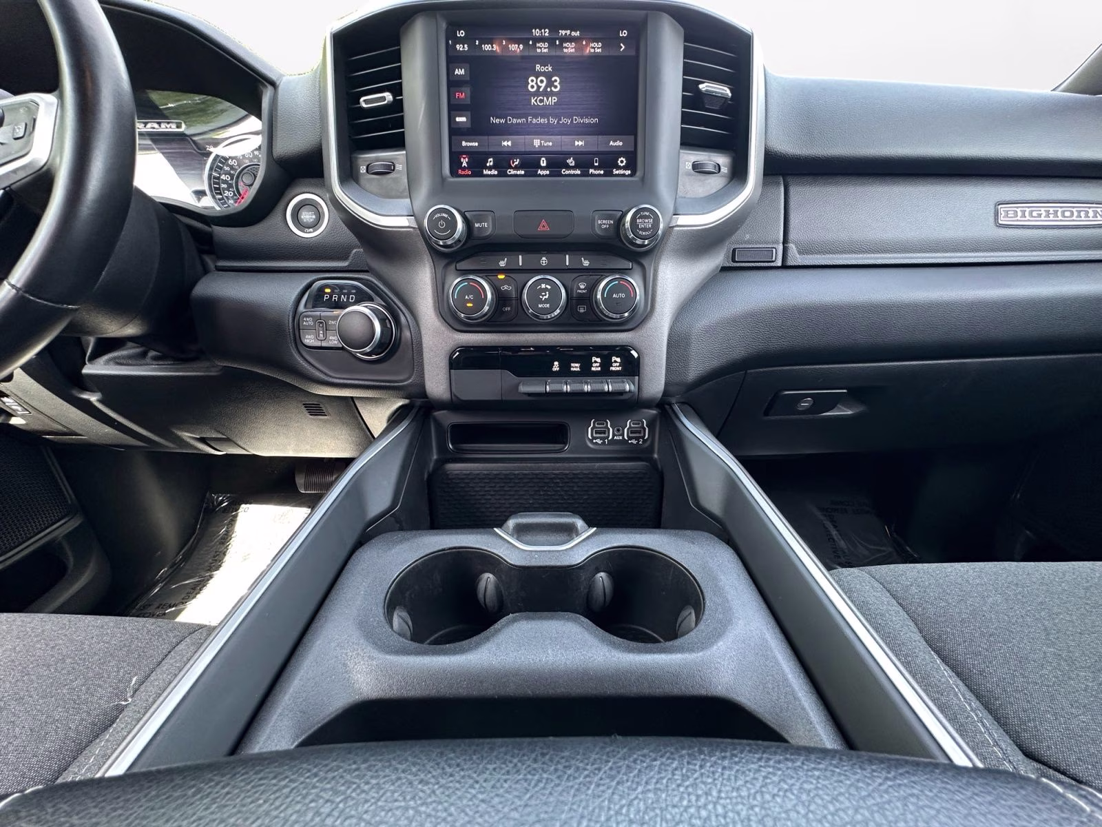 2021 Diamond Black Crystal Pearlcoat Ram 1500 Big Horn/Lone Star 4X4 Truck