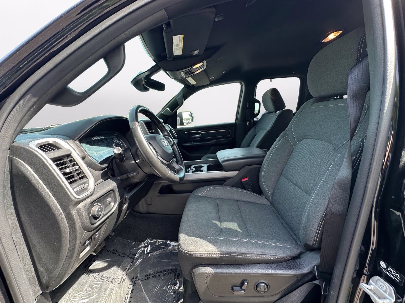 2021 Diamond Black Crystal Pearlcoat Ram 1500 Big Horn/Lone Star 4X4 Truck