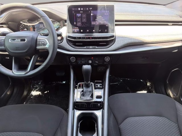 2023 Bright White Clearcoat Jeep Compass Sport 4X4 SUV