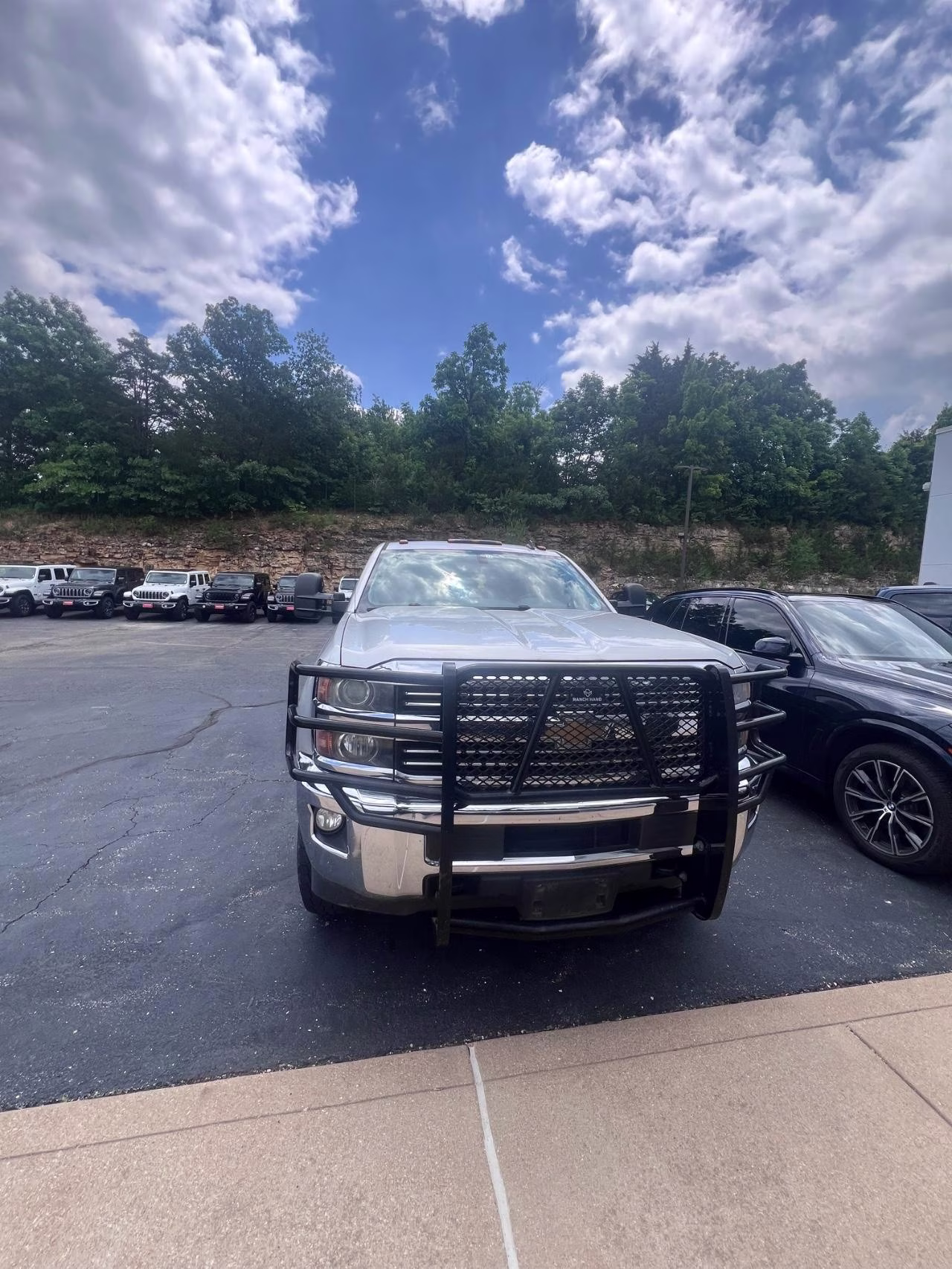 2015 SILVER Chevrolet Silverado 2500HD LT 4X4 Truck
