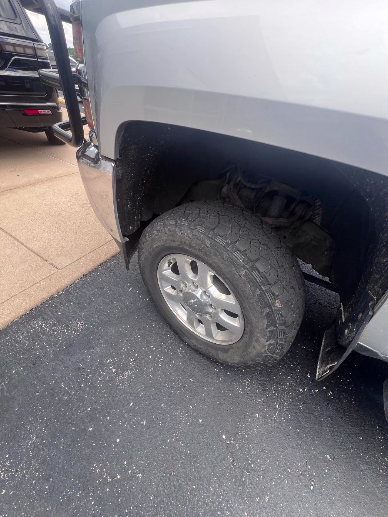 2015 SILVER Chevrolet Silverado 2500HD LT 4X4 Truck