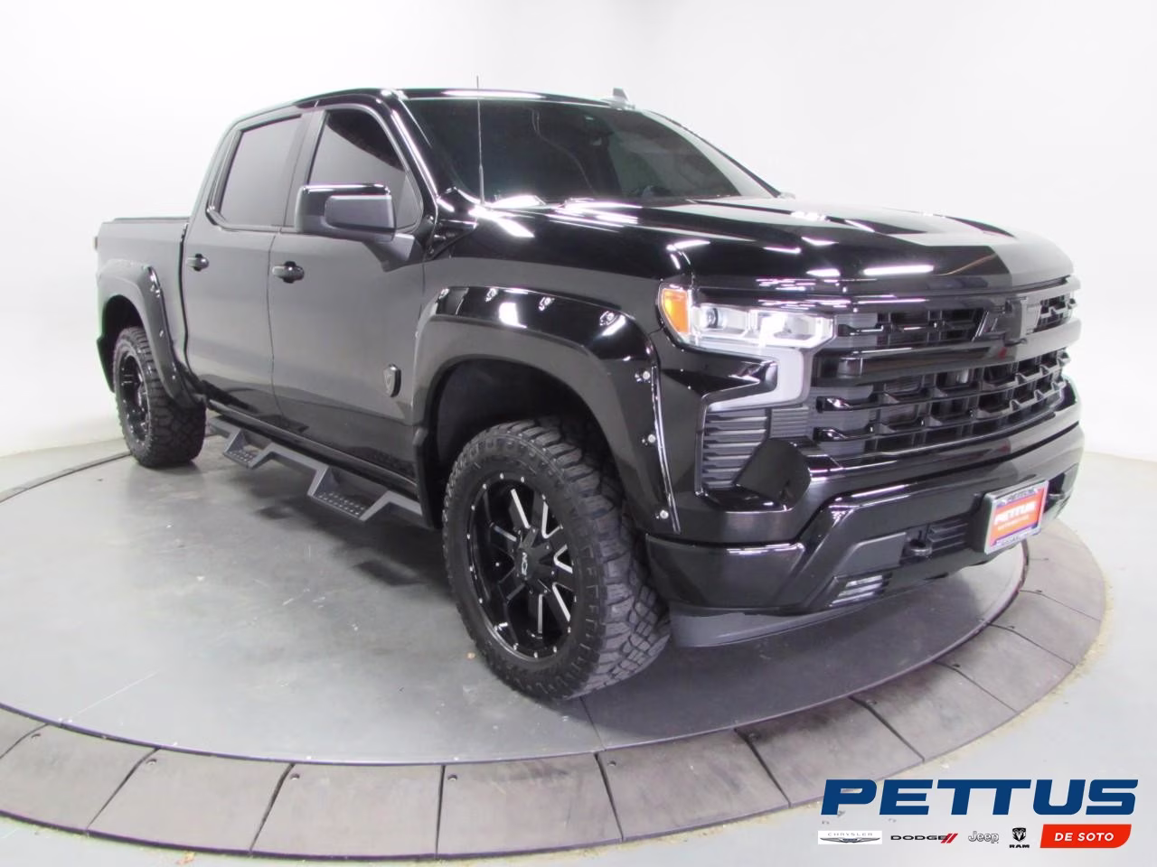 2022 Black Chevrolet Silverado 1500 RST 4X4 Truck