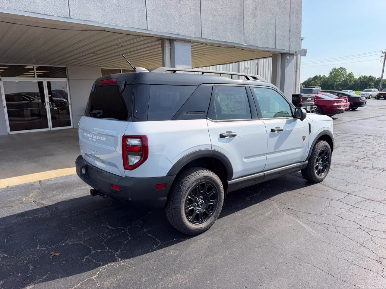 2026 Space White Metallic Ford Bronco Sport Badlands 4X4 SUV