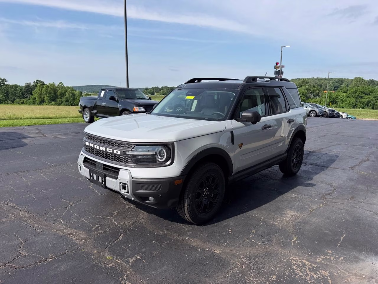 2026 Space White Metallic Ford Bronco Sport Badlands 4X4 SUV