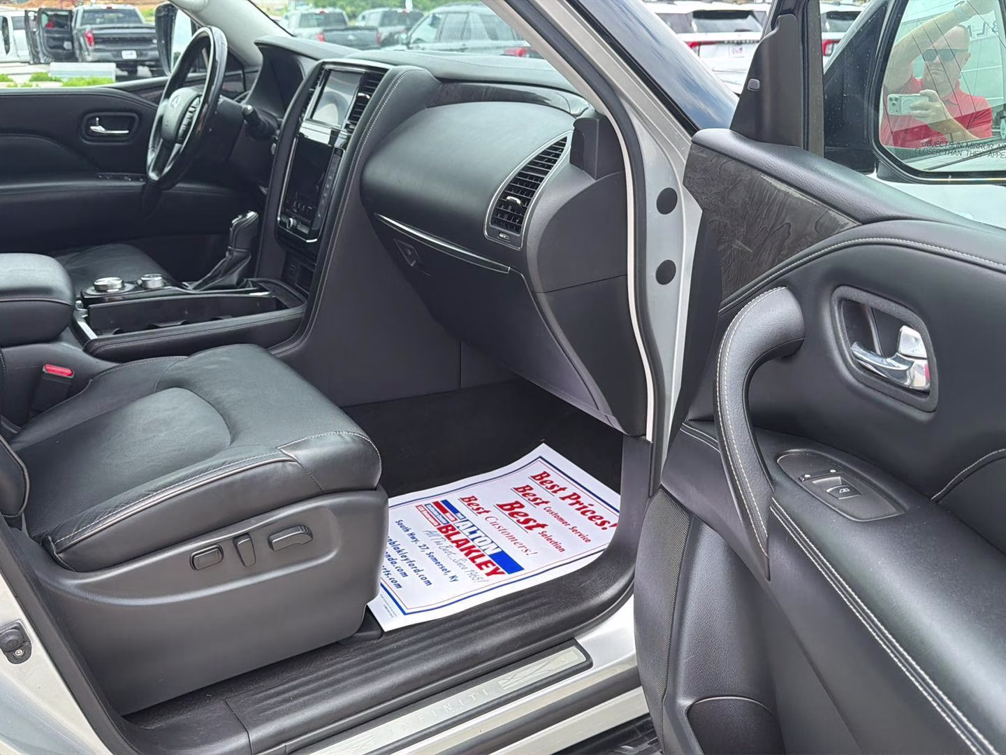 2021 Liquid Platinum INFINITI QX80 LUXE 4X4 SUV