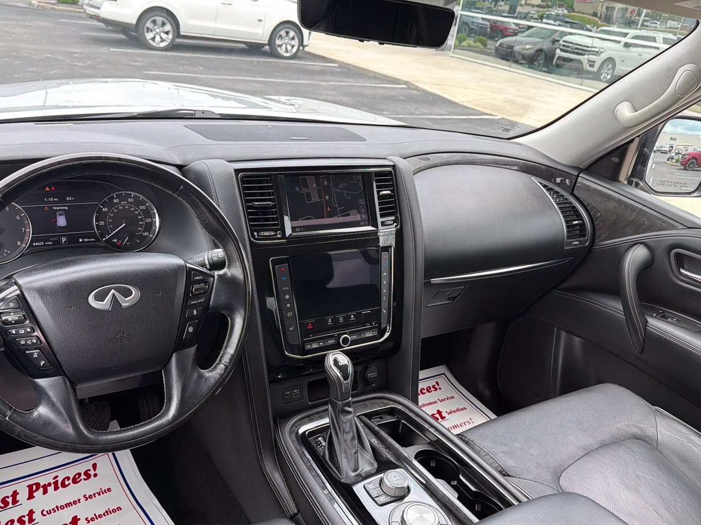 2021 Liquid Platinum INFINITI QX80 LUXE 4X4 SUV