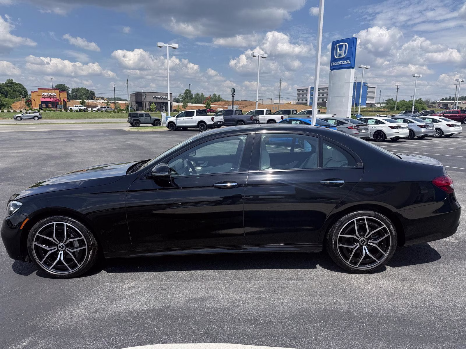 2023 Black Mercedes-Benz E-Class E 350 AWD Sedan