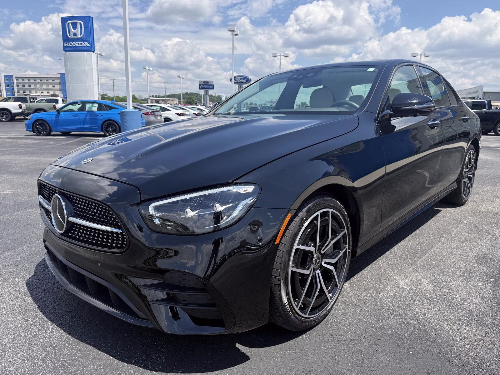 2023 Black Mercedes-Benz E-Class E 350 AWD Sedan