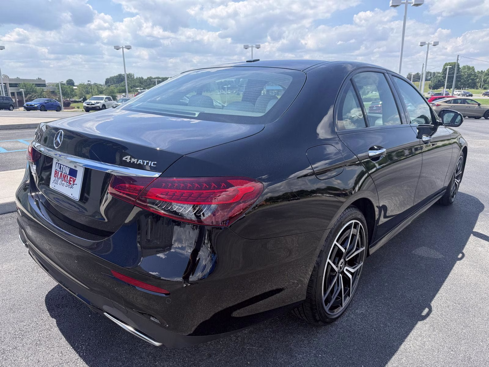 2023 Black Mercedes-Benz E-Class E 350 AWD Sedan